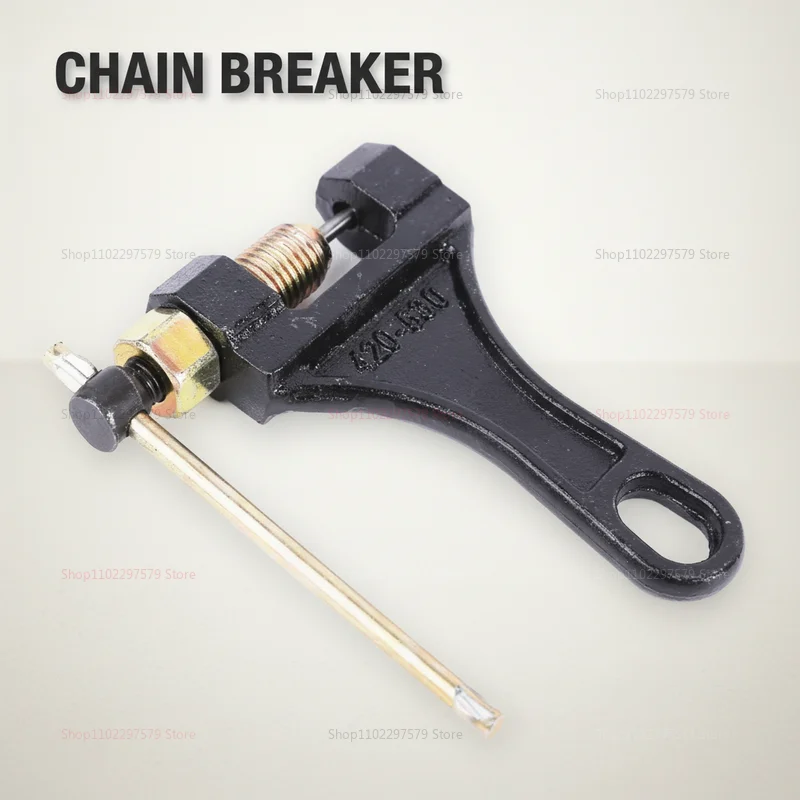 Motorcycle Chain Breaker Chain Link Removal Separator Motor Chain Breaker Riveting Tool 420-530 Motorcycle Parts Repair Tool