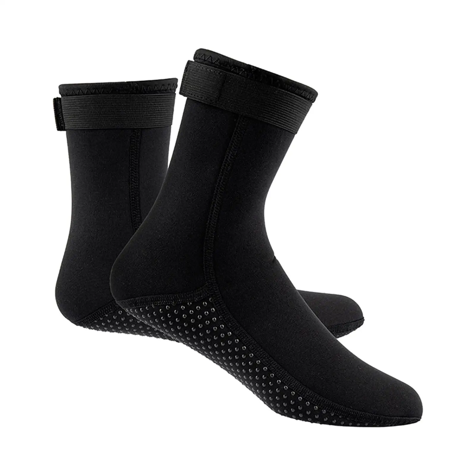 Unisex 3mm Neoprene Diving Boots Swimming Surf Kayaking Hiking Shoes Socks thumbnail 2