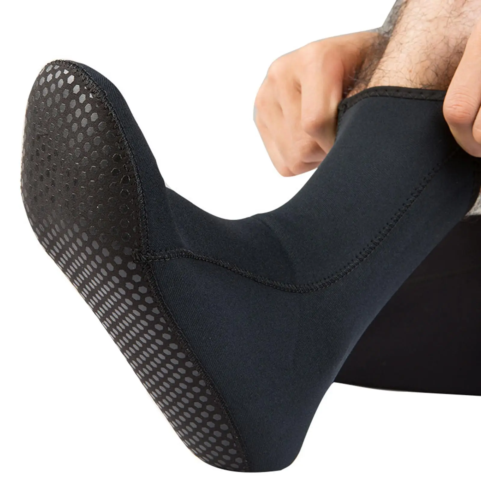 Unisex 3mm Neoprene Diving Boots Swimming Surf Kayaking Hiking Shoes Socks thumbnail 3