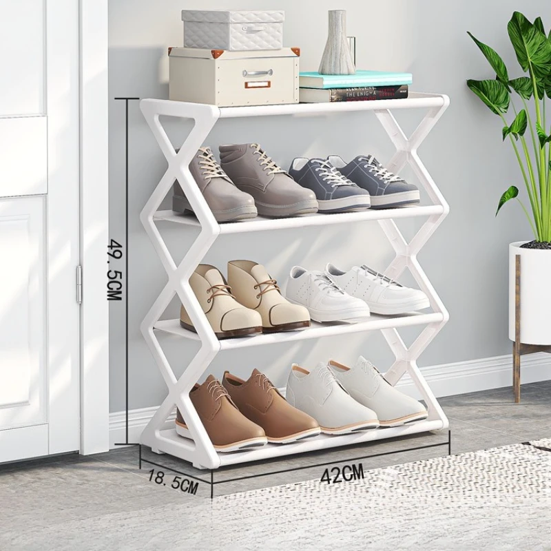 Simple Multi-layer Shoe Rack Dormitory Storage Shoe Cabinet Simple Assembly Home Entrance Dust-proof Indoor Storage Rack thumbnail 6