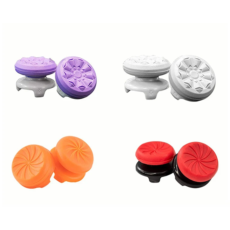 2 Pcs/Set Thumbsticks Grip Game Controller Silicone Grip Cover Controller Joystick Cover Extenders Caps Accessories For PS4 PS5 thumbnail 2