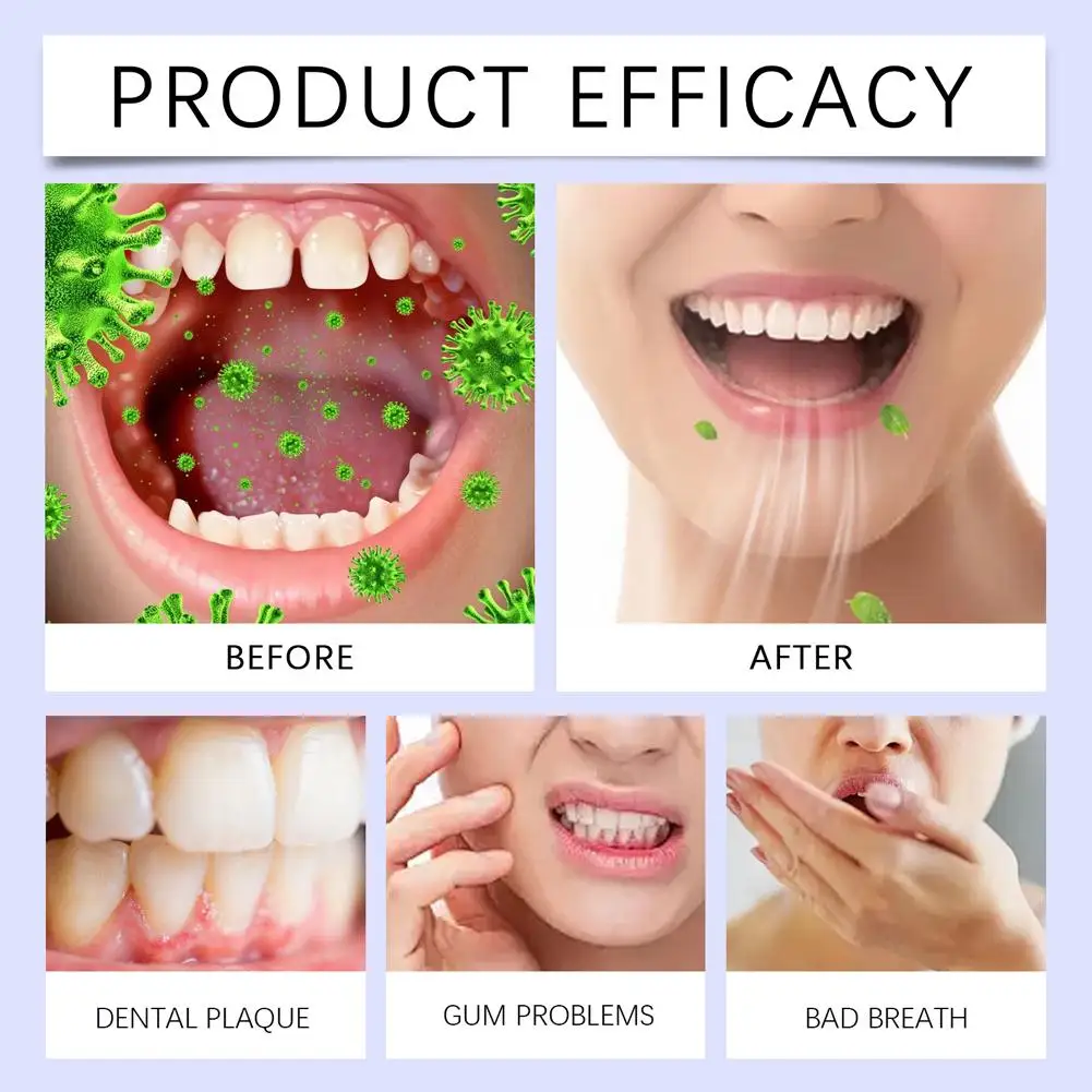 1/2/3pcs Teeth Whitening Mouthwash Remove Bad Odor Teeth Stain Removal Oral Cleansing Fresh Breath Protect Gum Refreshing 237ml thumbnail 6