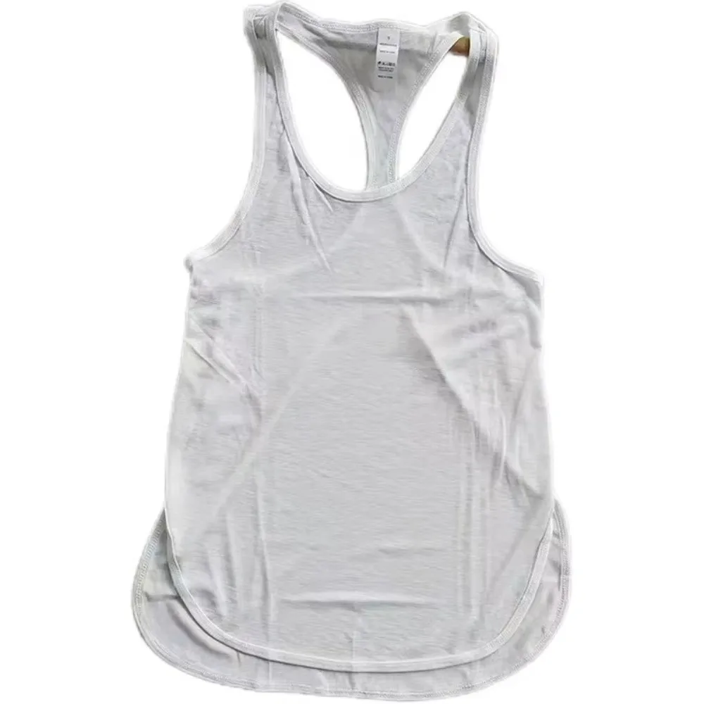 New Quick Dry Sport Yoga Clothes Gym Workout Long Running Fitness Mesh Cover up Vest Breathable Loose Top Outdoor thumbnail 5
