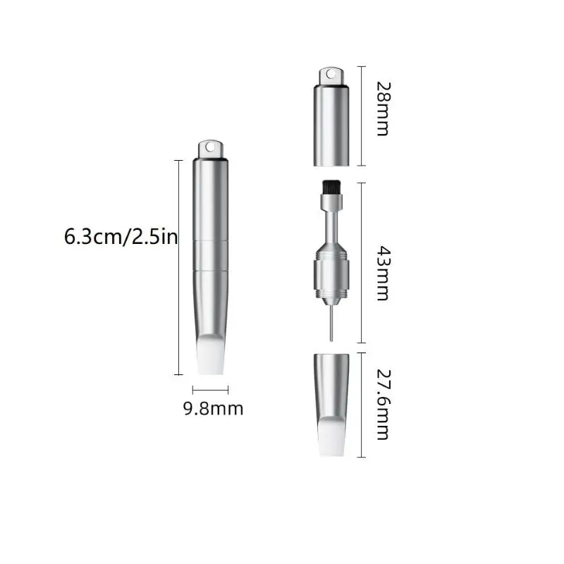 Multi-Function Adapter Portable SIM Card Ejector Pin with Cleaning Brush for Phone Unpacking Tool Accessory thumbnail 6