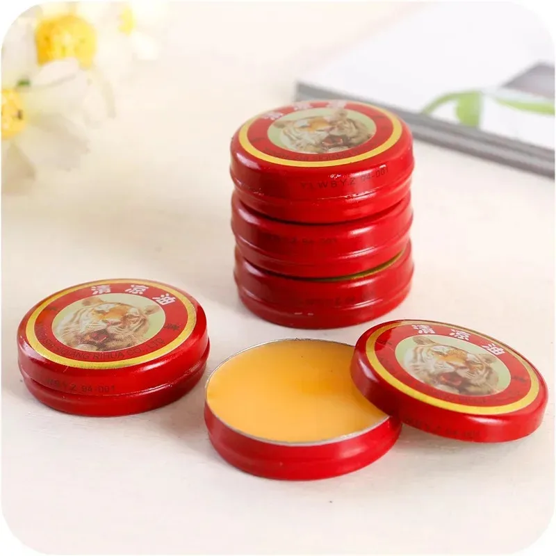 5-50pcs Natural Tiger Balm Essential Cool Oil Antipruritic Repellent Headache Relieve Dizziness Solid Balm Refreshing Ointment thumbnail 2