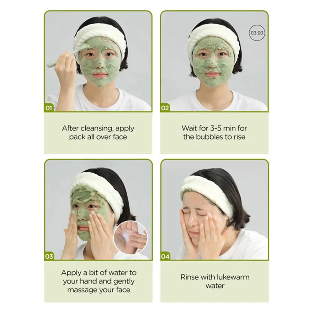 Holy Basil Bubble Cleansing Mask Exfoliating Hydrating Oil Control Natural Formula Deep Moisturizing Smoothing Gentle Skin Care thumbnail 5
