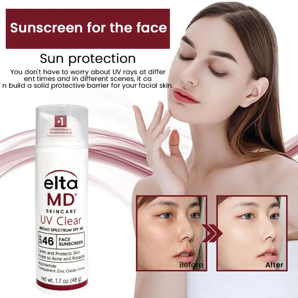 EltaMD SPF46 UV Sunscreen Anti-radiation Waterproof&Sweatproof Lightweight Non-Greasy Isolation Face Sunblock Stick thumbnail 3