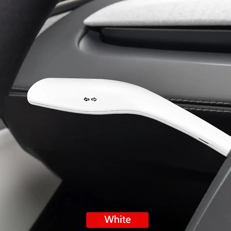 For Tesla Model 3 Y/YL Juniper Highland 2025 2026 Gear Lever Sleeve Shift Cover Steering Wheel Handle Protection Shifter Shell thumbnail 4