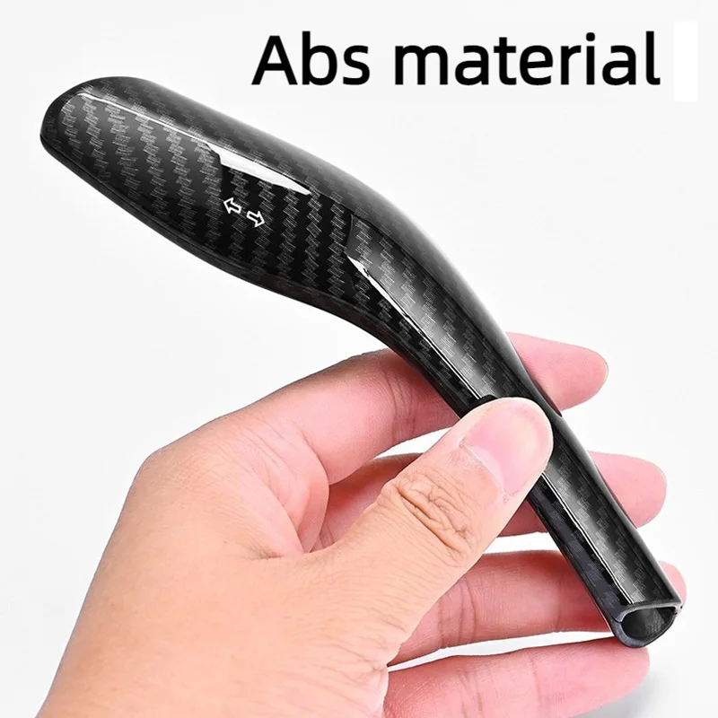 For Tesla Model 3 Y/YL Juniper Highland 2025 2026 Gear Lever Sleeve Shift Cover Steering Wheel Handle Protection Shifter Shell thumbnail 5
