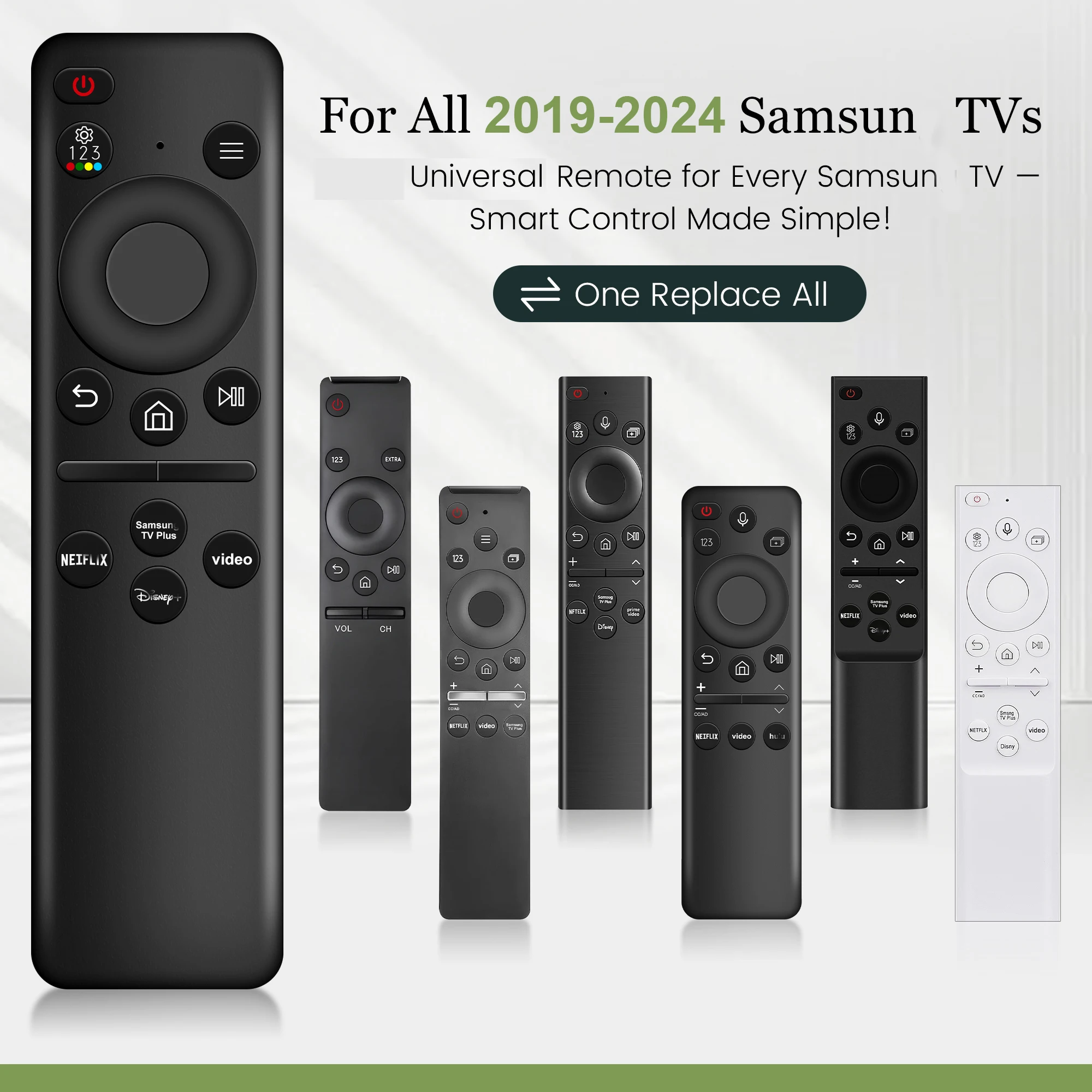 Remote Control for Samsung Smart TV BN59-01385A/B BN59-01432A Replacement Universal Remote for 2019-2024 TVs Control thumbnail 3