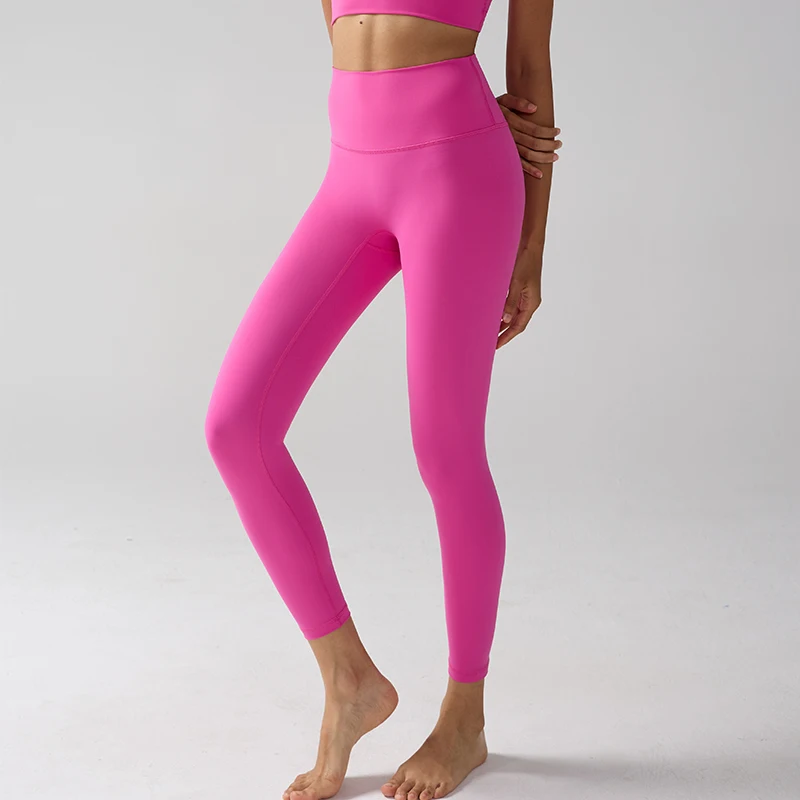 High Waist Naked Feeling Leggings Women Fitness Running Yoga Leggings Pants Energy Gym Tight Leggings Casual Workout Leggings thumbnail 4