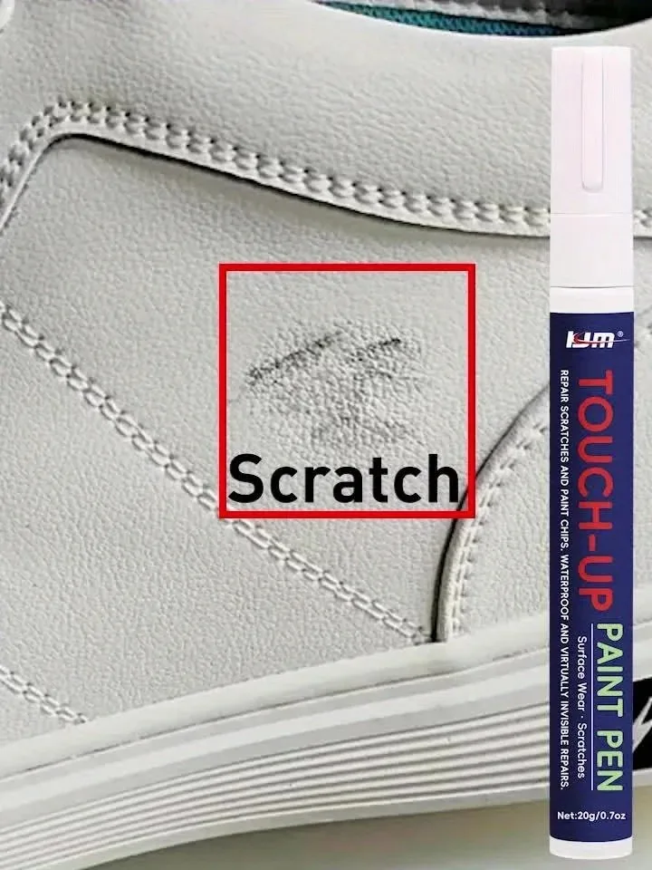 Shoe Repair Paint Pen: Waterproof Non-Fading, Precise Tip, Easy to Use, Restores Color for Shoes/Vinyl/Car Seats/Furniture thumbnail 4
