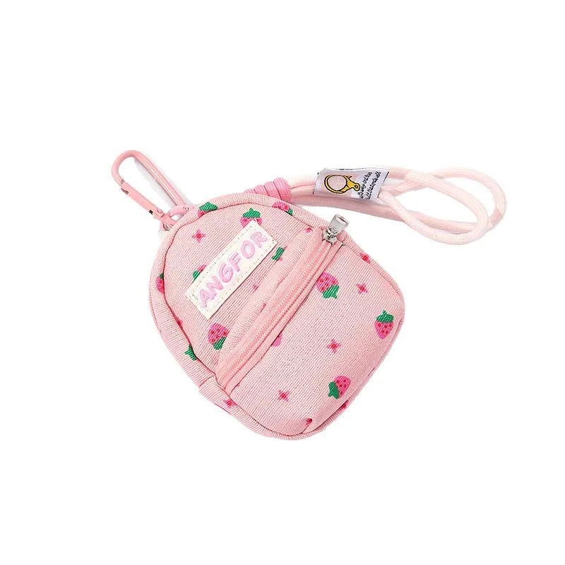 Women's Bag Pendants Lipstick Earphones Mini Storage Bag Trendy Versatile Bag Accessories Multifunctional Coin Purses Keychains thumbnail 5