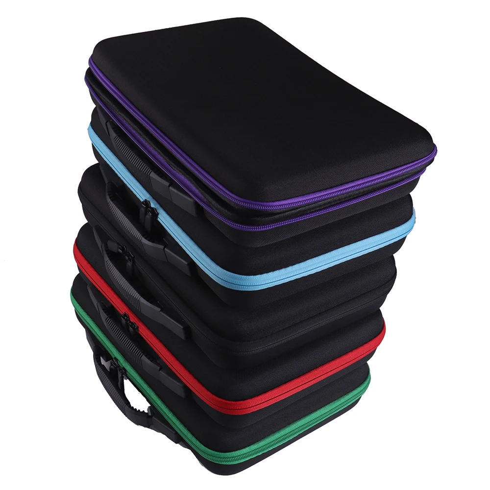 30/60 Bottles Essential Oil Case 15ml Essential Oil Collecting Bags Travel Portable Carrying Cases Diamond Painting Storage Bag thumbnail 2