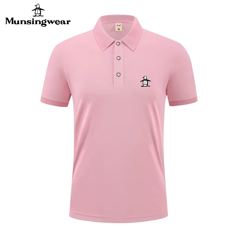 Golf summer new men's polo shirt, fashionable outdoor fishing casual breathable men's short sleeved top thumbnail 4