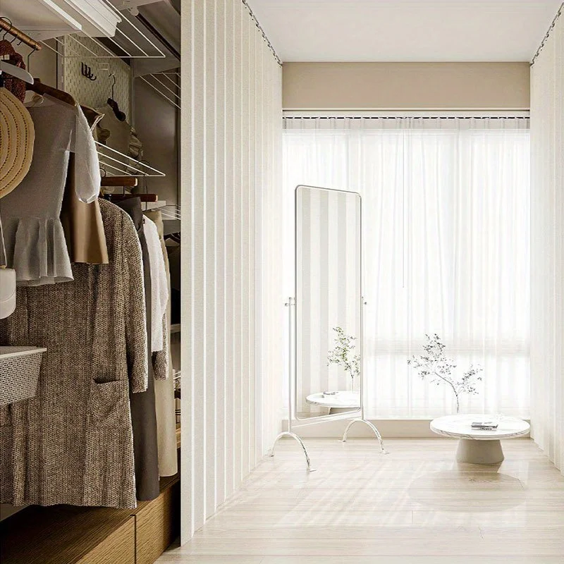 Room Divider Curtain Privacy Panel for Bedroom and Living Room, Space Separator for Studio Loft and Closet Decor