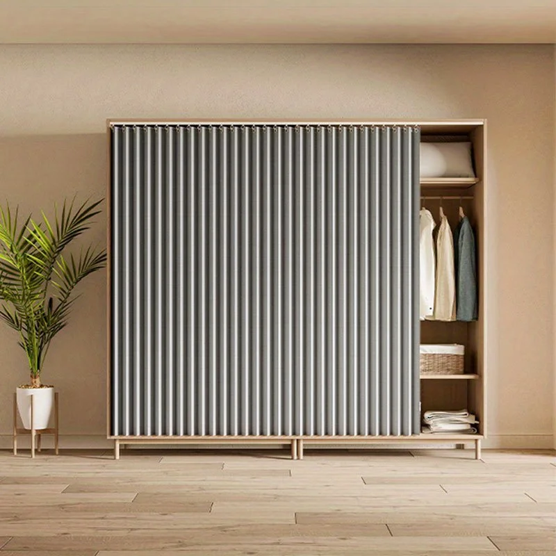 Room Divider Curtain Privacy Panel for Bedroom and Living Room, Space Separator for Studio Loft and Closet Decor thumbnail 4