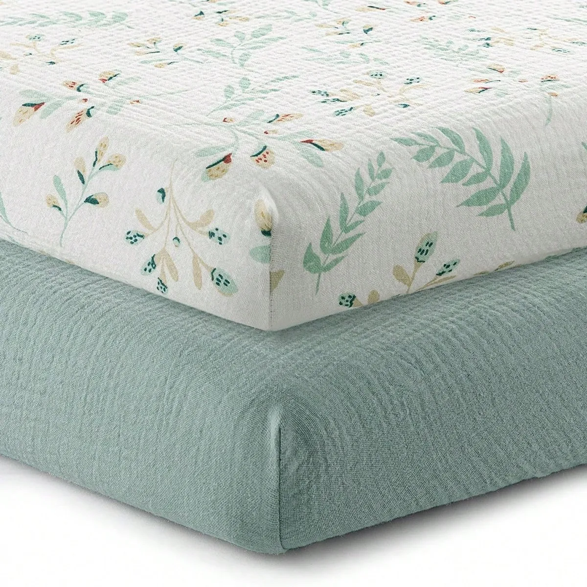 Multiple sizes Newborn Bed Sheets Baby Fitted Crib Sheets Bed Mattress Covers Cotton Solid Color  Bedspread 2024 Baby Bed Sheets thumbnail 4