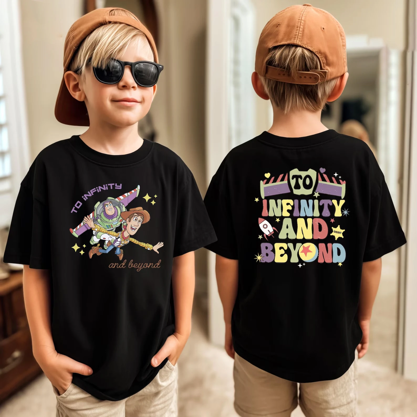 90S 2026 Short Sleeve Anime T-Shirt for Kids Boys Girls Cartoon Toy Story Summer Fashion Top Casual Street Sweatshirt thumbnail 4
