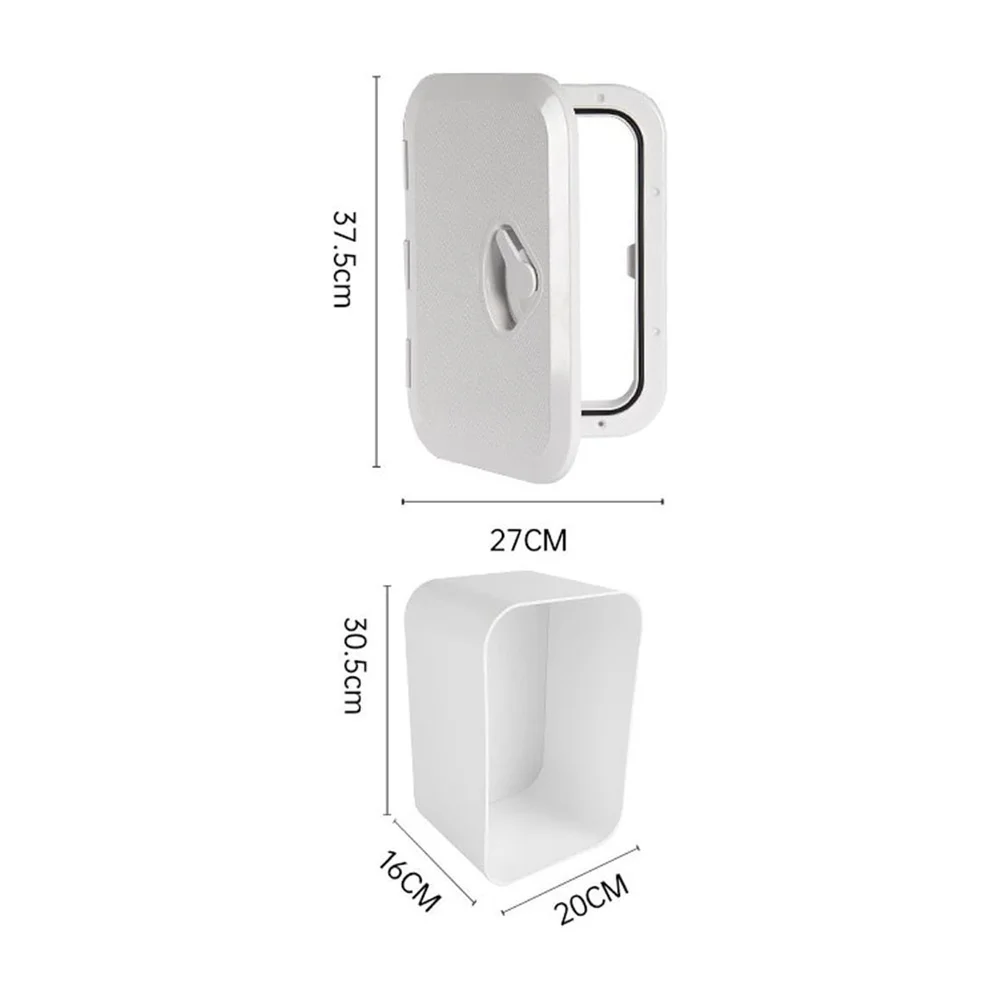 JayCreer Deck Storage Box with Lock for Boats ,Marine ,Yachts, Fishing Boats, and Small Crafts, thumbnail 3
