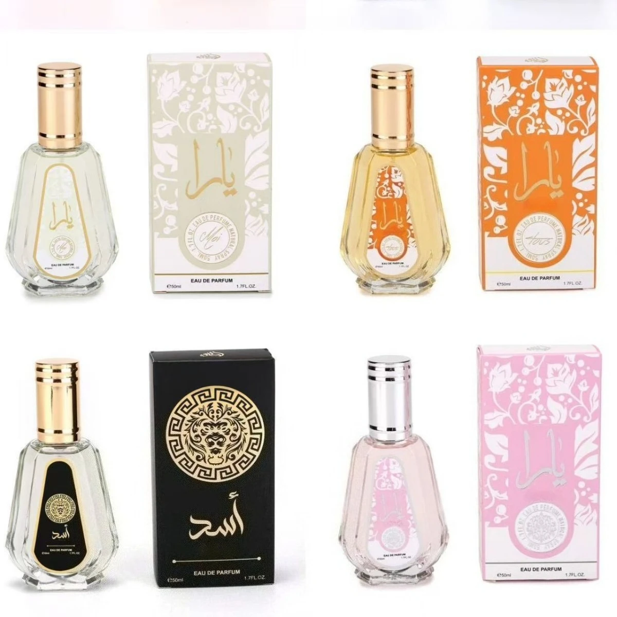 Original Luxury Brand Deodorant 50ml Fragrance Roller Women Body Spray Floral Scent Pheromone Long Lasting Charming Portable thumbnail 4