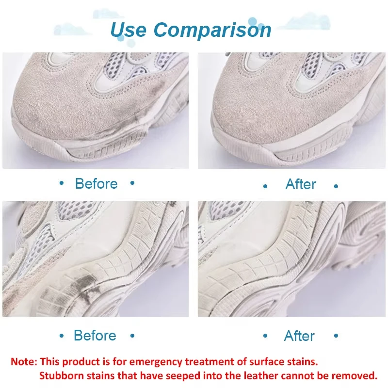 1PCS Shoe Cleaning Eraser Revitalize Your Sneakers with This Waterless Shoe Brush Household Cleaning Brush Eraser Tools thumbnail 3