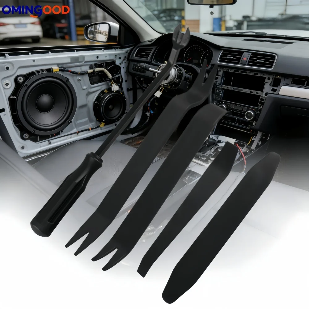1/5pcs Portable CarPanel RemovalTool Kit Nail Puller Radio Audio Door Pry Trim Dash Removal Installer Hand Tools for Auto Repair thumbnail 3