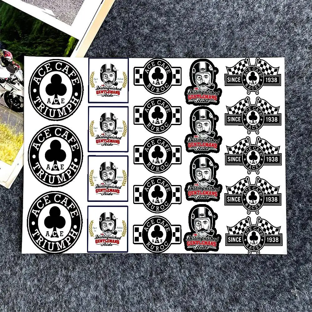 The Distinguished Gentlemans Ride DGR Moto Sticker Auto Body Bumper Windows Motorcycle Laptop Walls Vinyl Decal thumbnail 3