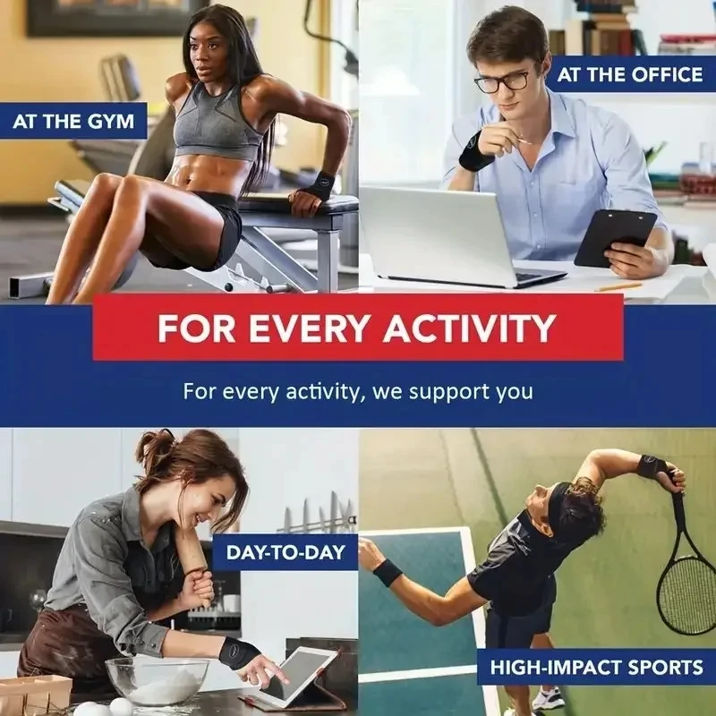 1/2pcs Outdoor sports can adjust wrist guards, tendinitis, and relieve arthritis pain with hand and wrist support for movement thumbnail 6