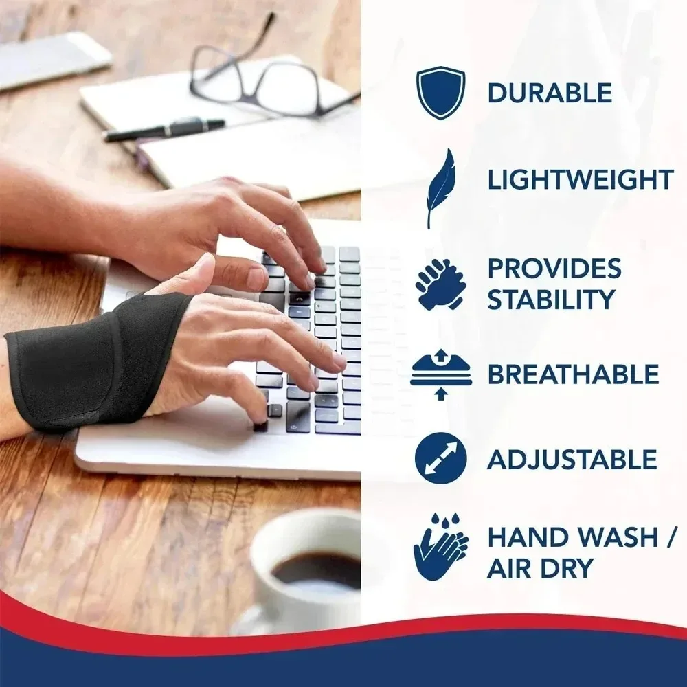 1/2pcs Outdoor sports can adjust wrist guards, tendinitis, and relieve arthritis pain with hand and wrist support for movement thumbnail 4
