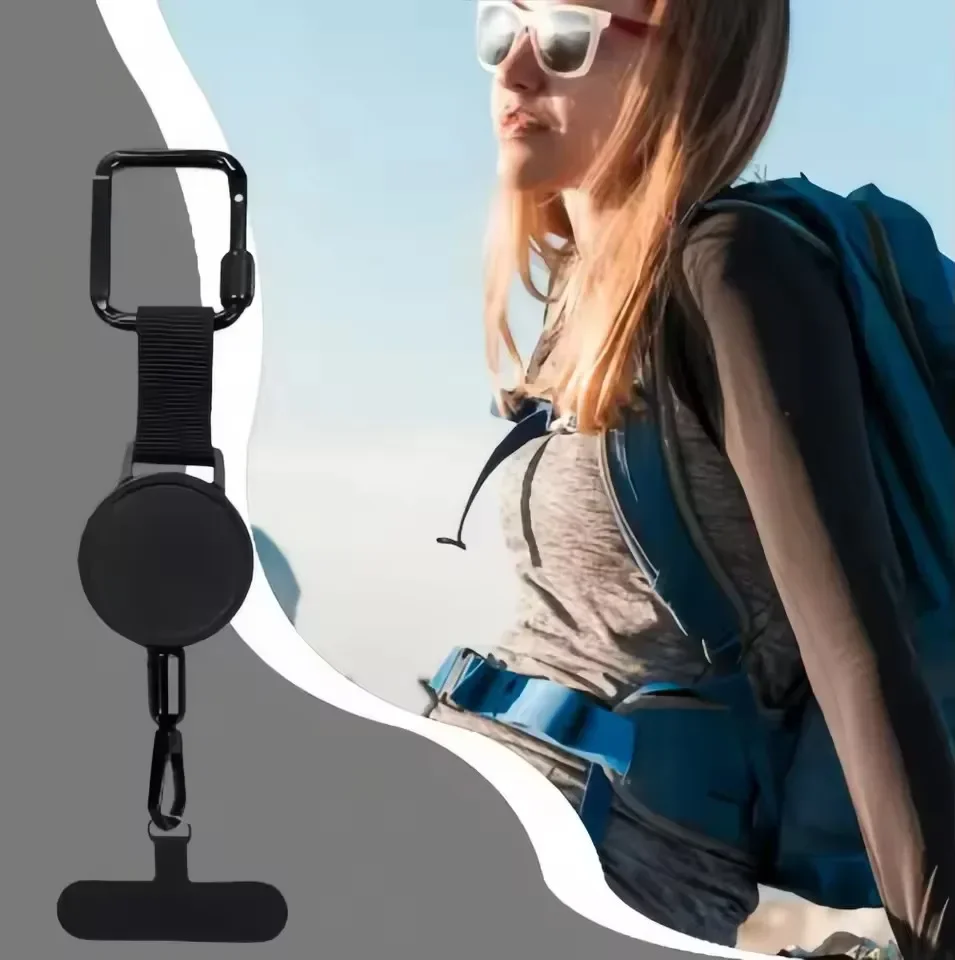 Retractable Anti Theft Outdoor Phone Case for IPhone Air 17 16 E 15 14 13 12 Pro Max Plus 17Pro Anti-lost Lanyard Phone Cover thumbnail 4