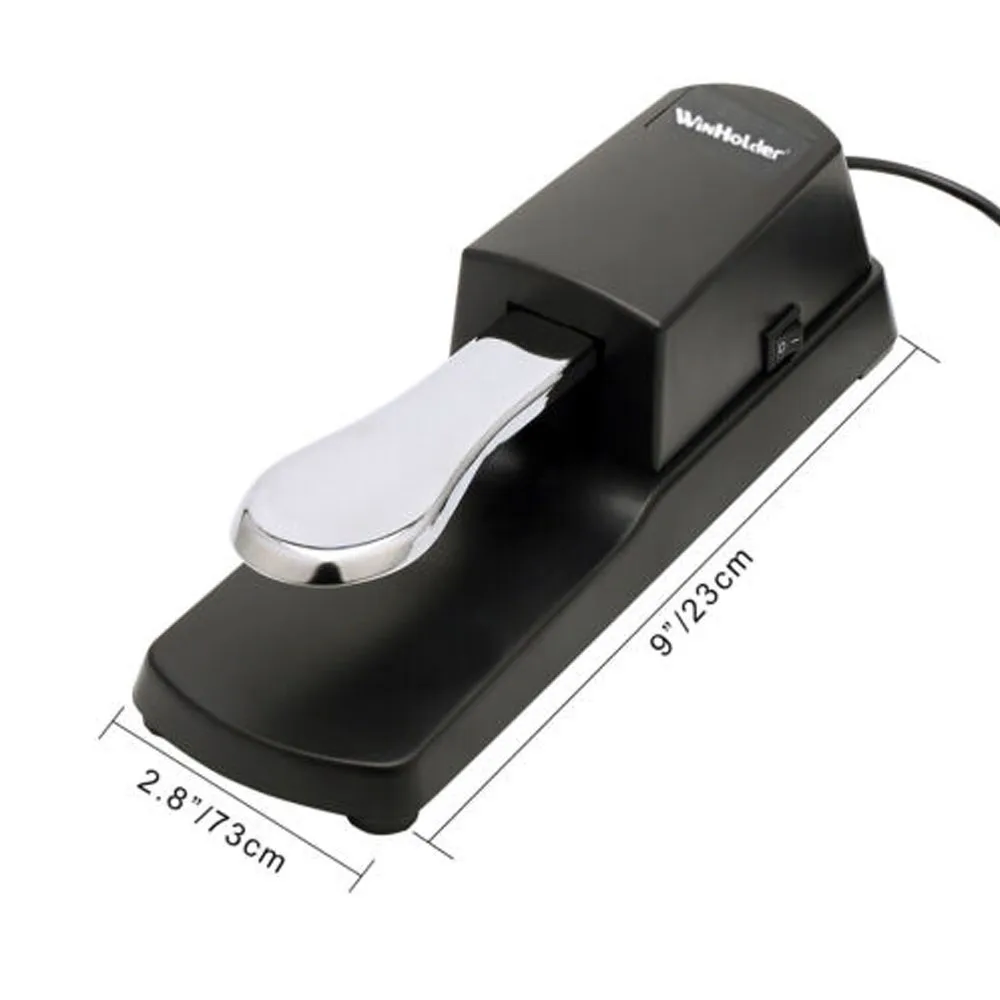 Universal Piano Sustain Keyboard Foot Sustain Pedal Switch Damper For Midi Electronic Keyboard Yamaha Roland thumbnail 3