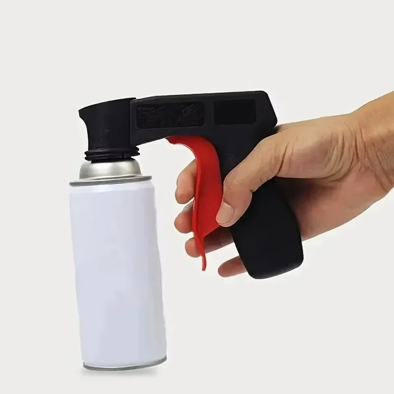 1 Pcs Plastic Portable Spray Paint Handle, Universal Reusable Car Color Changing Film Pasting Self Spraying Hand Spray Gun thumbnail 6
