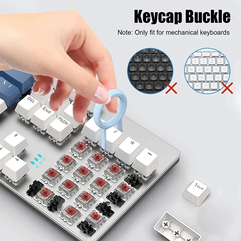 7 in 1 Computer Keyboard Cleaner Brush Kit Earphone Cleaning Pen For Headset Keyboard Cleaning Tools Cleaner Keycap Puller Kit thumbnail 4