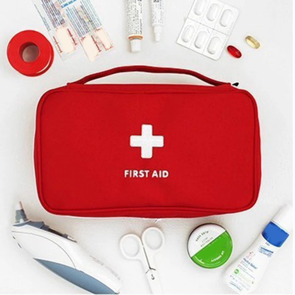 900D Oxford Medicine Classification Storage Bag（only bag） Compartment Epidemic Prevention Kit with Handle for Outdoor Home thumbnail 4