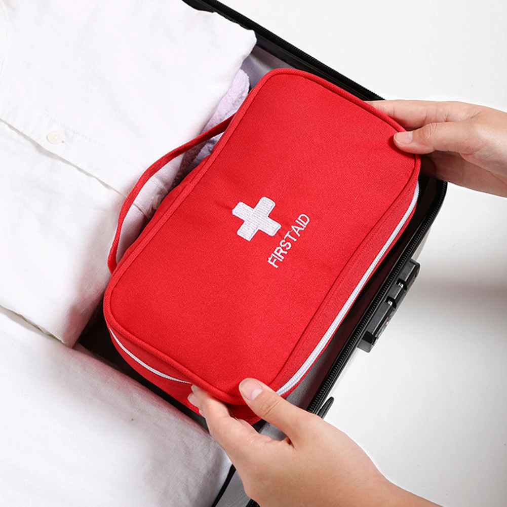 900D Oxford Medicine Classification Storage Bag（only bag） Compartment Epidemic Prevention Kit with Handle for Outdoor Home thumbnail 6