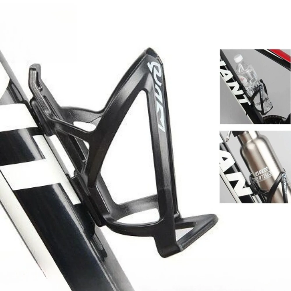 1PC Bike Water Bottle Cage Holder - Lightweight Plastic Bicycle Cup Rack for Road Mountain Cycling Accessories Outdoor Sports thumbnail 2
