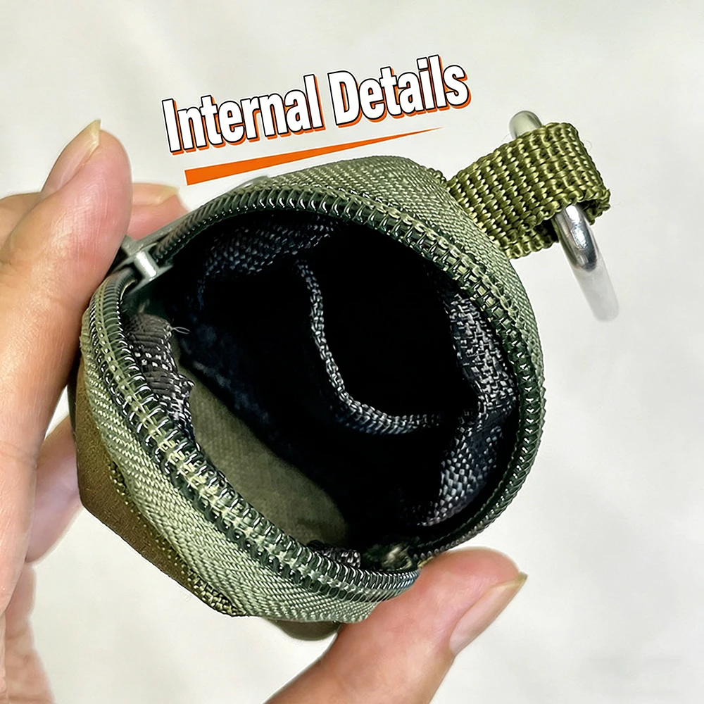 1pc Key Bag Coin Wallet Tactical Accessory Key Protection Package Outside The Home sports Small Kit thumbnail 5