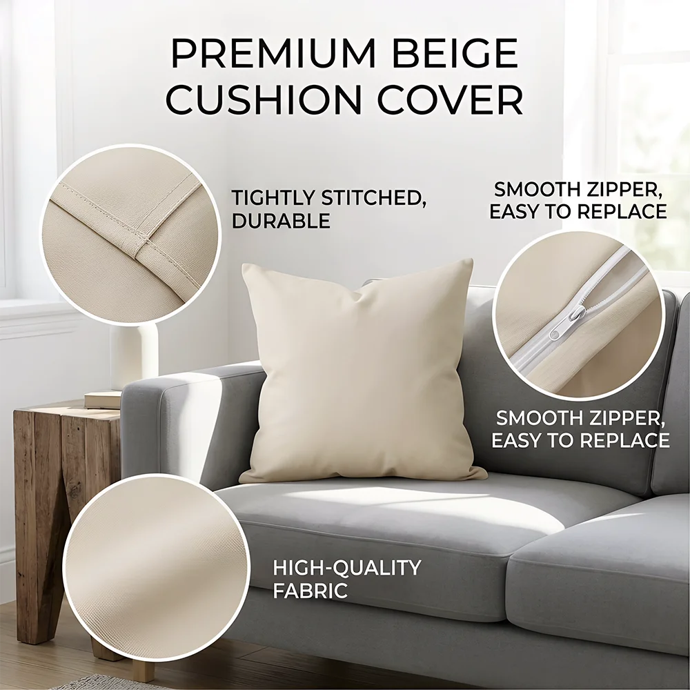 Windproof Water Resistant Patio Chair Seat Covers – 10 Sizes , Patio Cushion Slipcovers Replacement for Garden Furniture thumbnail 6