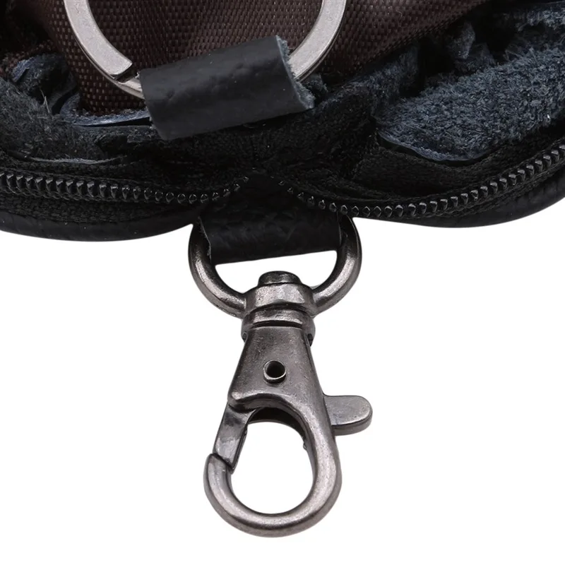 Car Key Cover Leather Ladies Wallets Key Holder Housekeeper Covers Zipper Bag Keychain Cover For Keys Organizer Card Bag Gifts thumbnail 5