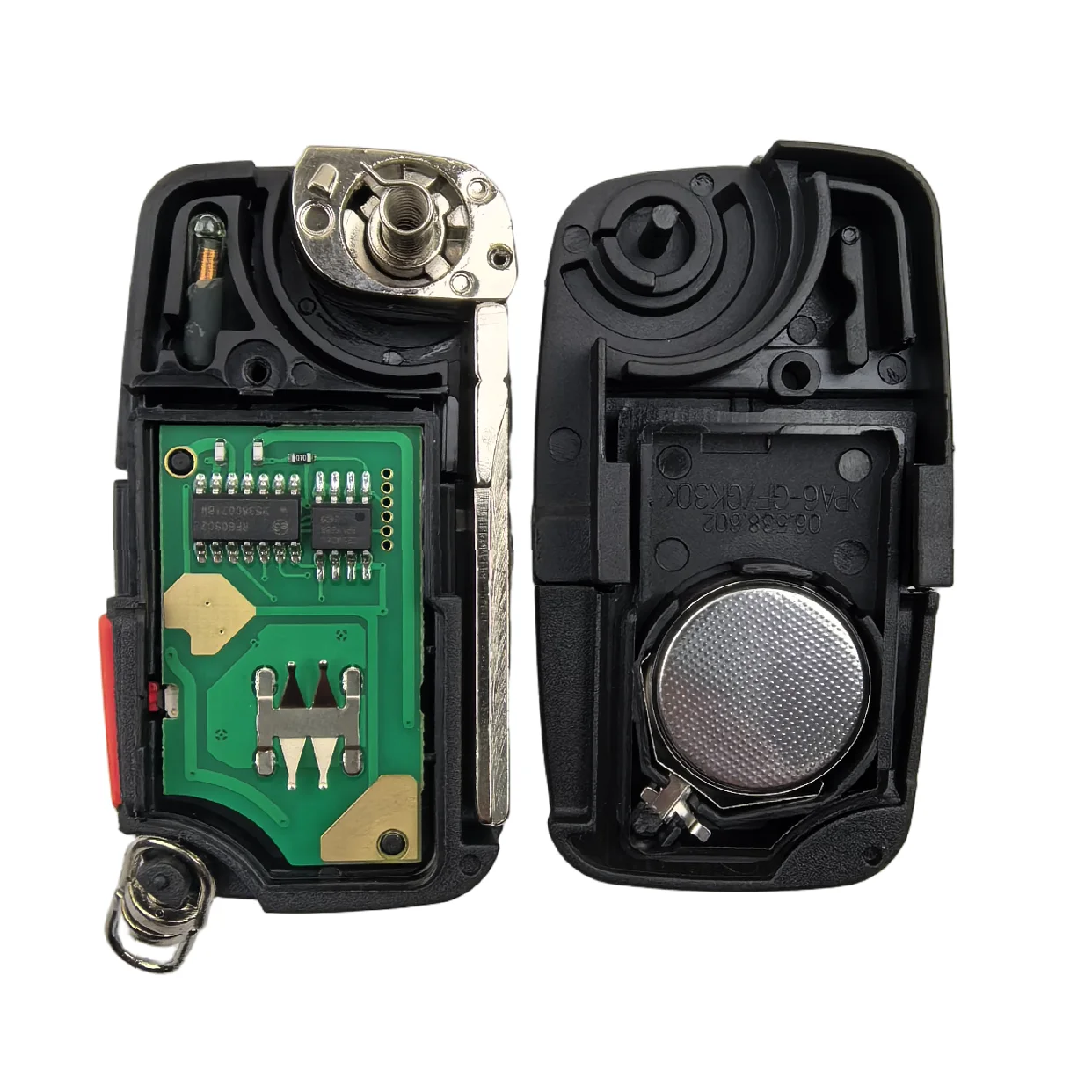 2pieces MYT8Z0837231/4D0837231M/P/E 315mhz 48Chip Key For Audi A3 A4 A6 A8 TT RS4 Quattro 1994 - 2004 Car Remote Flip car Key thumbnail 2