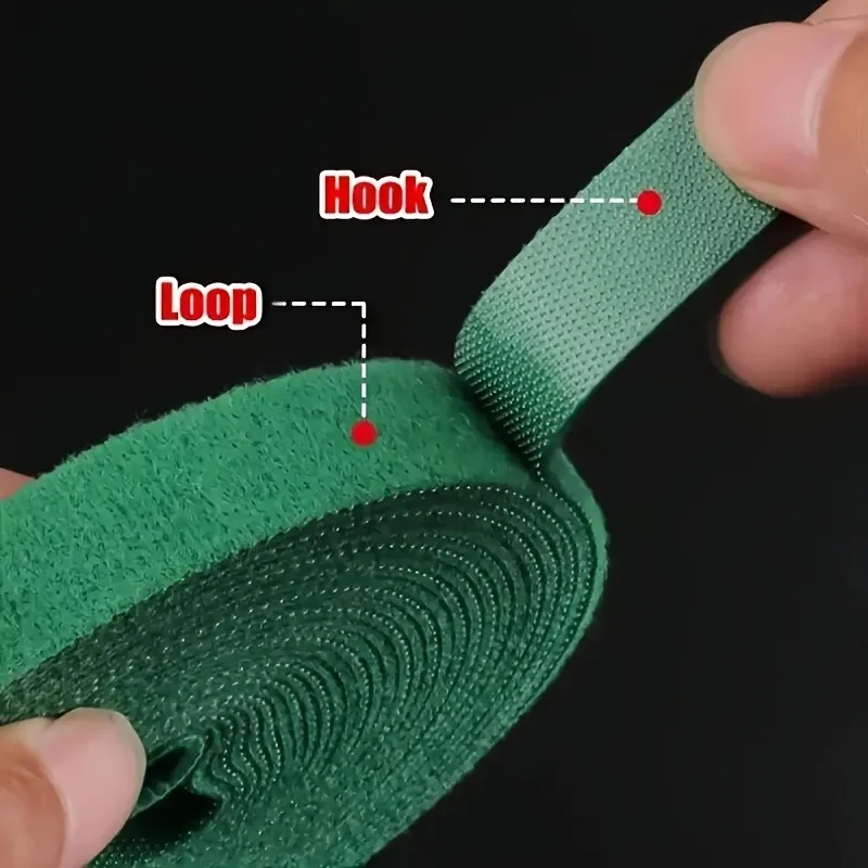 3pcs Self-adhesive Plant Nylon Cable Tie, Cable Tie, Support Garden Twine Bandage， Multi-Functional, Secure. Gardening Tasks thumbnail 5