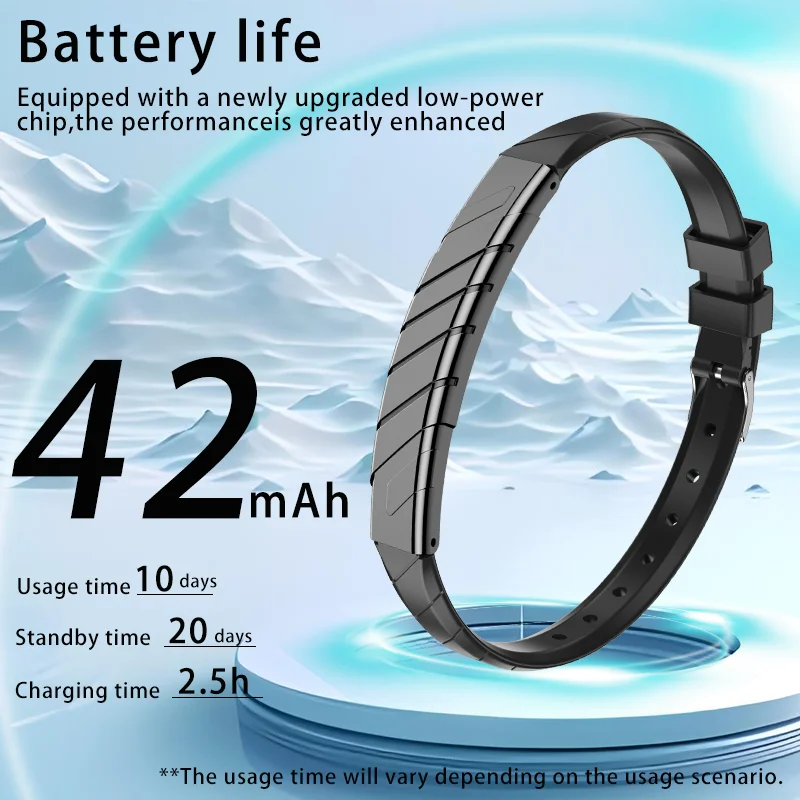 2026 No Screen Smart Watch Heart Rate Sleep Monitor Pedometer Waterproof Sport Fitness Tracker for Men Women Electronic Bracelet thumbnail 4