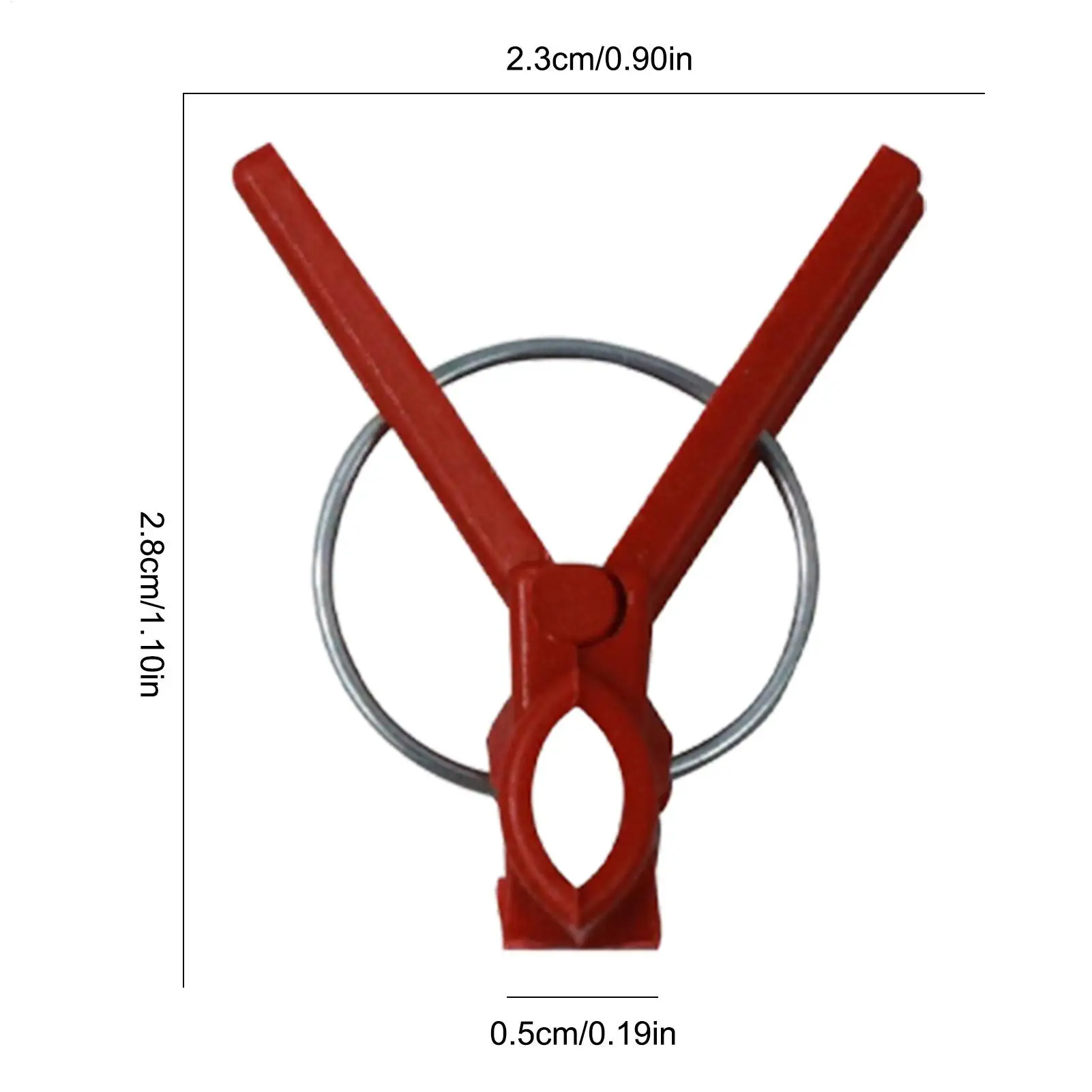 Vegetable Grafting Clips 50 Pcs Plant Trellis Connector Clip Falt Mouth Hooks Connecting Plastic Clips For Watermelon Gardening thumbnail 6