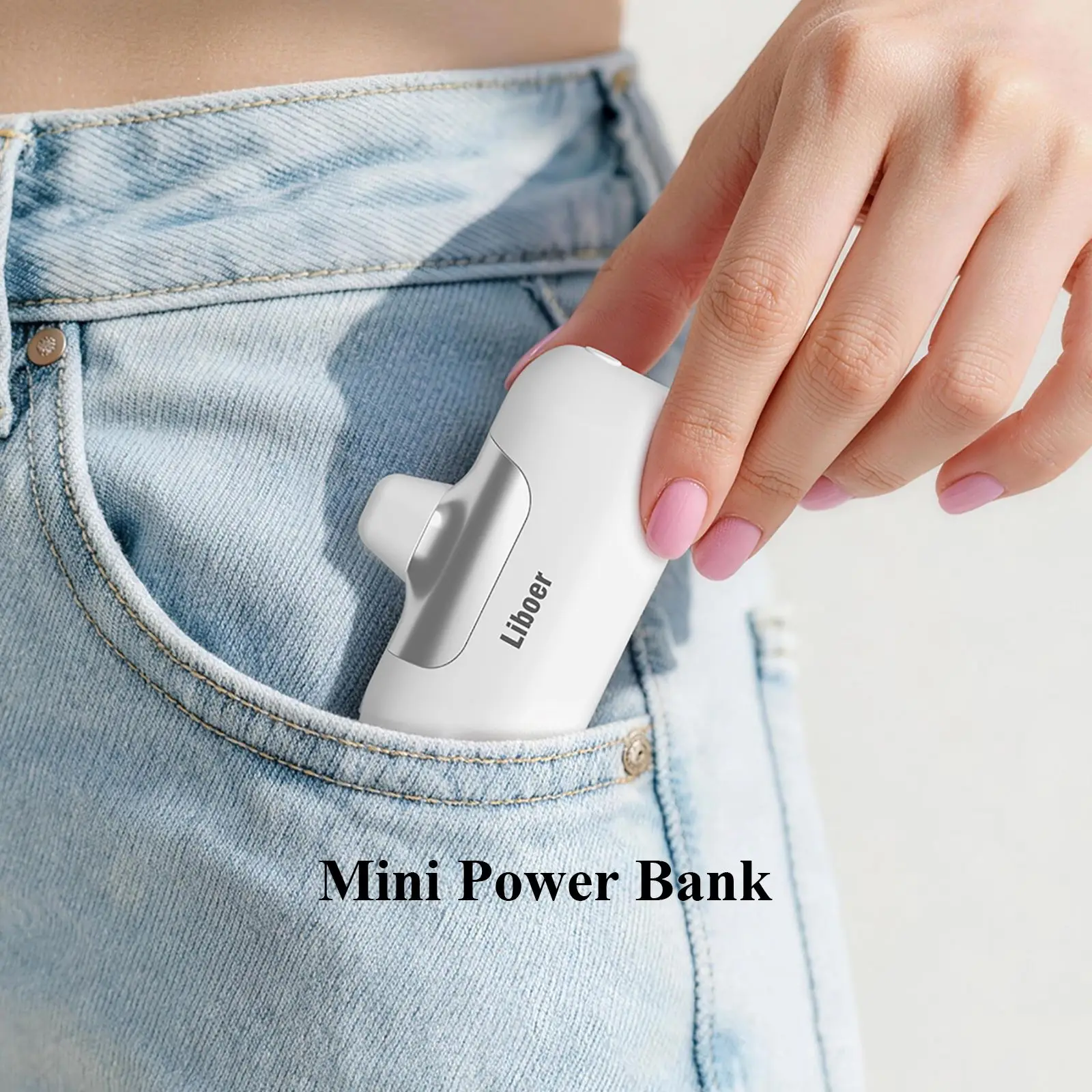 Portable Charger 5000mAh Fast Charging Mini Power Bank Type C for HUAWEI iPhone Samsung Xiaomi Redmi External Battery Powerbank thumbnail 2