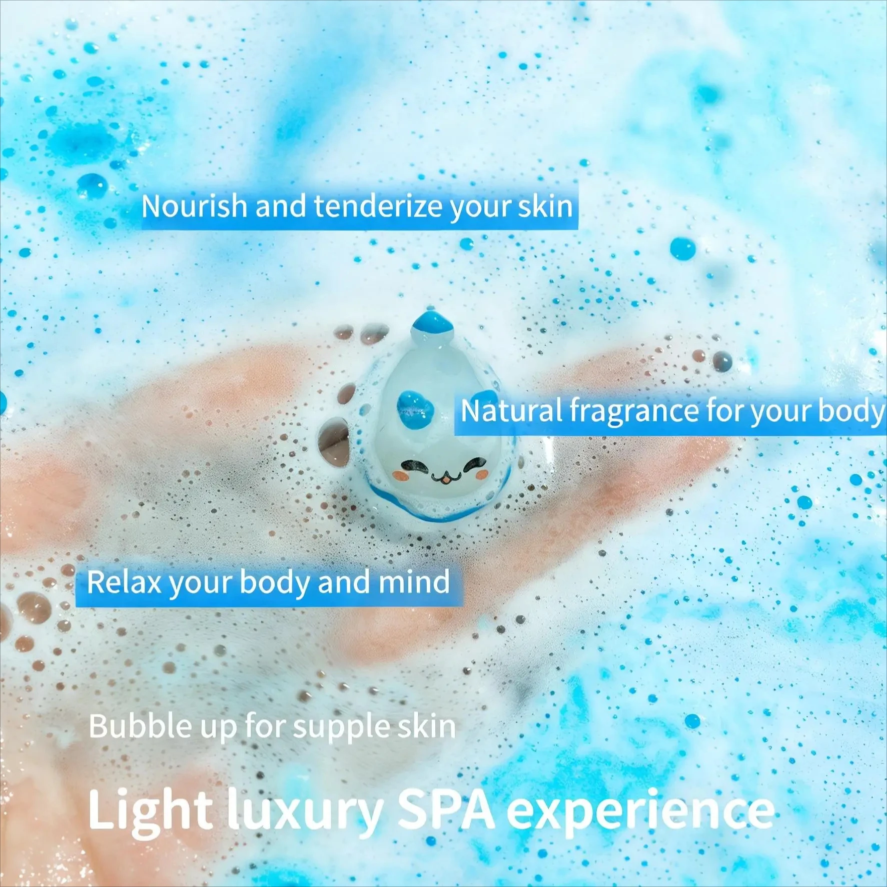 Children’s  Bath Bombs Set Bath Gift with Hidden Toys Safe Ocean Bubble Bath Perfect for Sensory Play Bathtime Fun thumbnail 5