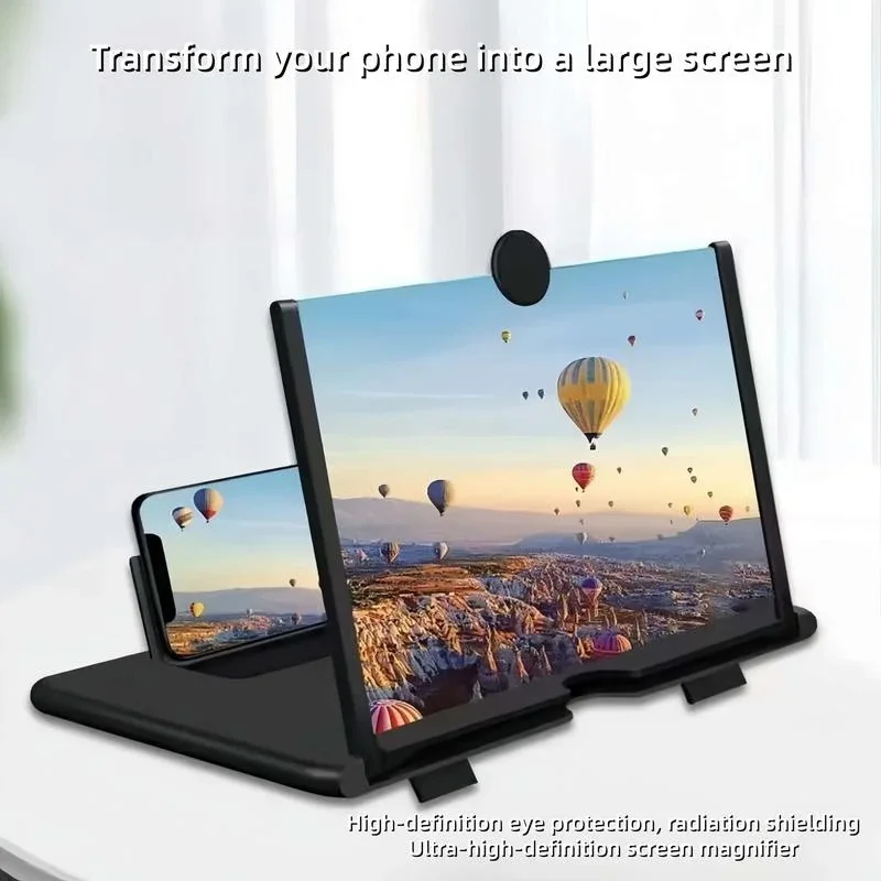 New Multi Functional 10/12 Inch Mobile Phone Amplifier High-definition Screen Magnifying Glass Anti Blue Light Eye Protection thumbnail 3