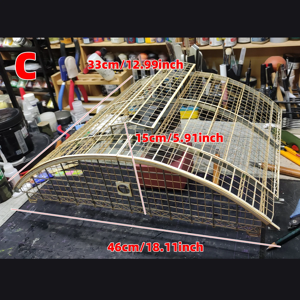Assembly Architectural model sand table building bungalow railway station ticket office diorama Scale model kit 1/35 thumbnail 4