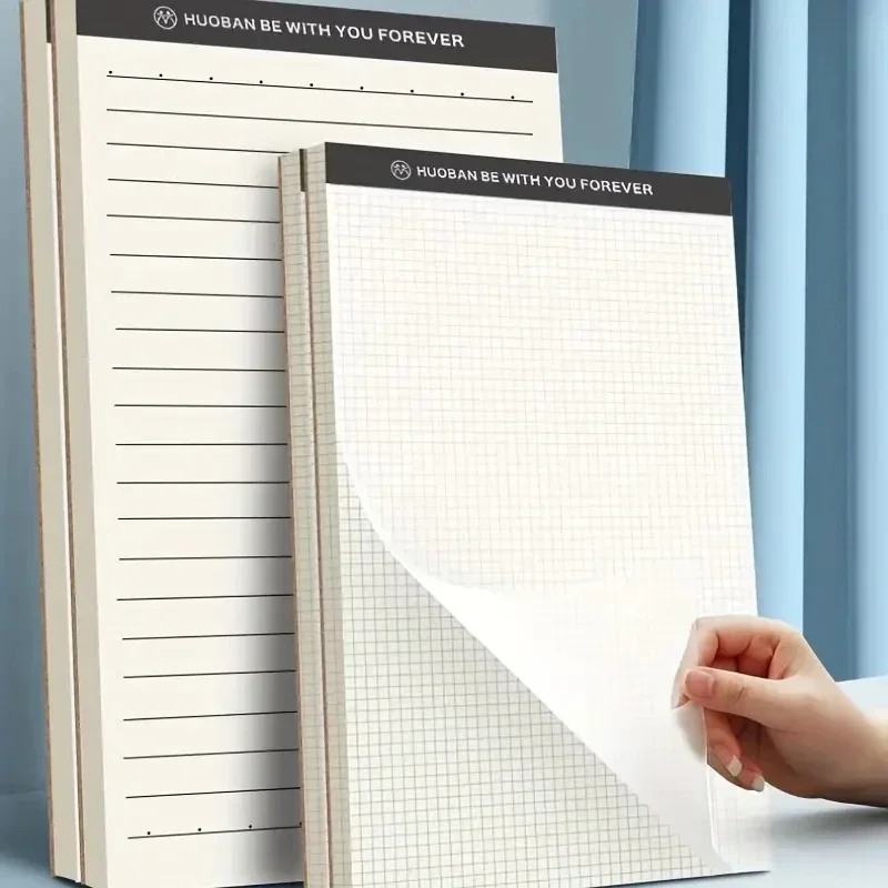 A5/A6 Memo Notepad Set | Grid & Lined Paper with Header | Durable Writing Pads for Daily Planning & Note Taking thumbnail 5