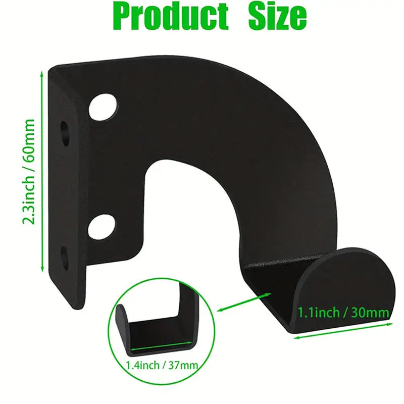 Heavy Metal Chainsaw Wall Mount Hanger Workshop Tool Storage Rack Hanging Holder For Garden Trimmers Lawn Mower&Hedge Shear thumbnail 5